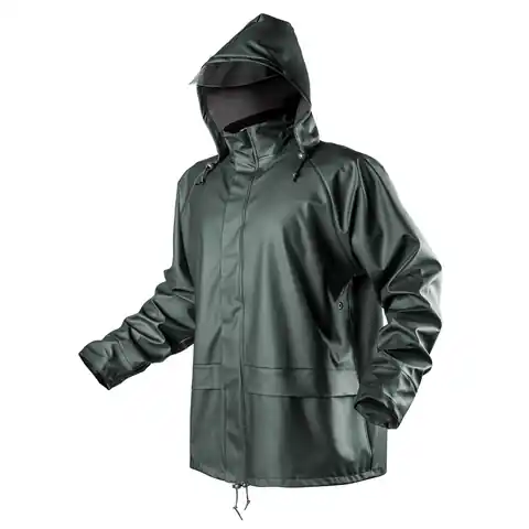⁨Rain jacket PU/PVC, EN 343, size M⁩ at Wasserman.eu