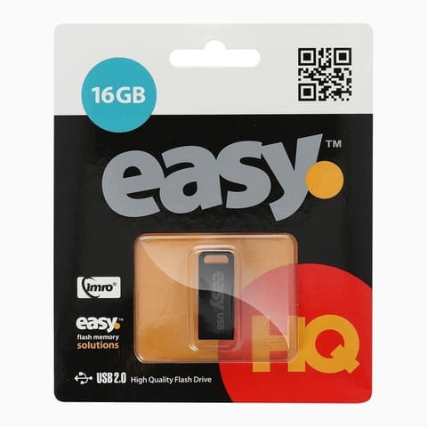 ⁨IMRO EASY/16GB USB flash drive USB Type-A 2.0 Black⁩ at Wasserman.eu