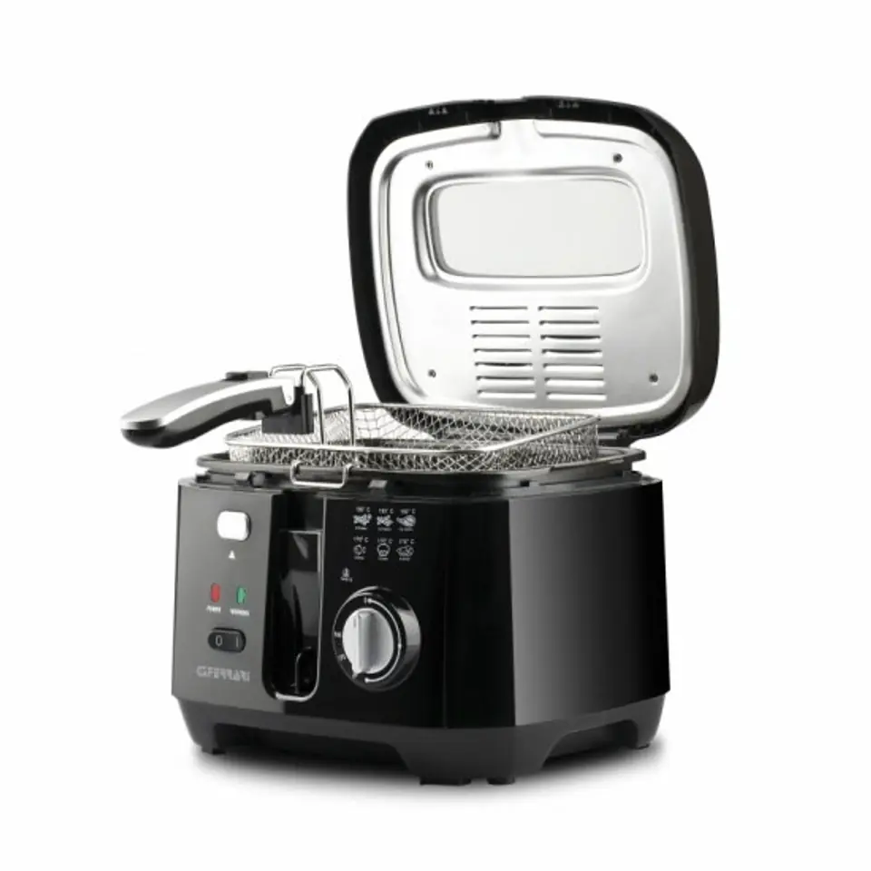 G3 Ferrari Croccante Single 2.5 L 1800 W Deep fryer Black at Wasserman.eu