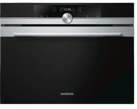 ⁨Siemens CF634AGS1 Mikrowelle Integriert 36 l 900 W Schwarz, Silber⁩ im Wasserman.eu