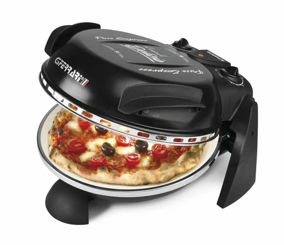 ⁨G3 Ferrari Delizia pizza maker/oven 1 pizza(s) 1200 W Black⁩ at Wasserman.eu