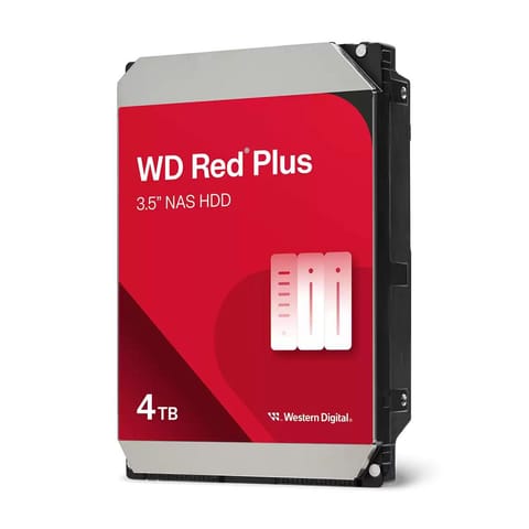 ⁨Western Digital Red Plus, 4 TB, 5400 RPM, 128⁩ w sklepie Wasserman.eu