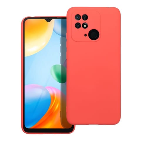 ⁨Futerał do Xiaomi Redmi 10C Silicone brzoskwiniowy⁩ w sklepie Wasserman.eu