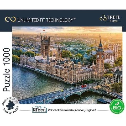 ⁨Puzzle 1000 Cityscape: Palace of Westminster TREFL⁩ w sklepie Wasserman.eu