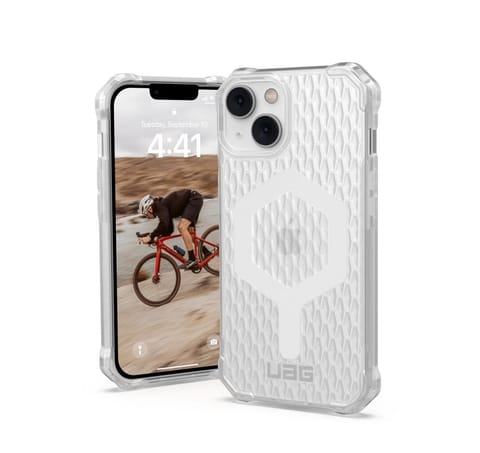 ⁨UAG Essential Armor - protective case for iPhone 14 Plus compatible with MagSafe (frosted ice)⁩ at Wasserman.eu