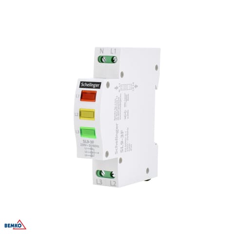 ⁨Lampka sygnalizacyjna SL9 3-fazowa SCHELINGER⁩ w sklepie Wasserman.eu
