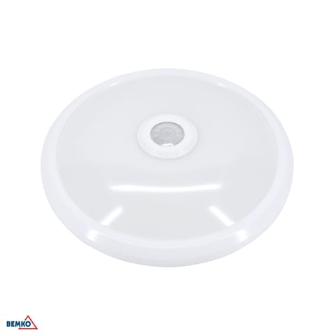 ⁨Plafoniera LED DORIA  12W 4000K 1000LM IP20 cz. pir⁩ w sklepie Wasserman.eu