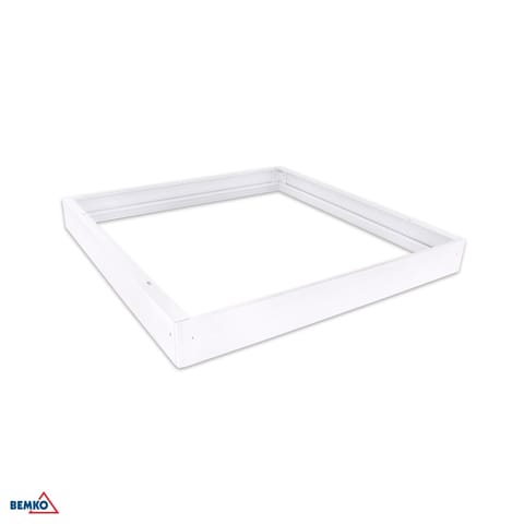 ⁨Ramka montażowa do panelu LED 60x60 czarna ECO⁩ w sklepie Wasserman.eu
