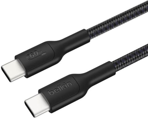⁨Kabel USB-C / USB-C Belkin 60W 2 m do Nintendo Switch2 w oplocie, czarny⁩ w sklepie Wasserman.eu