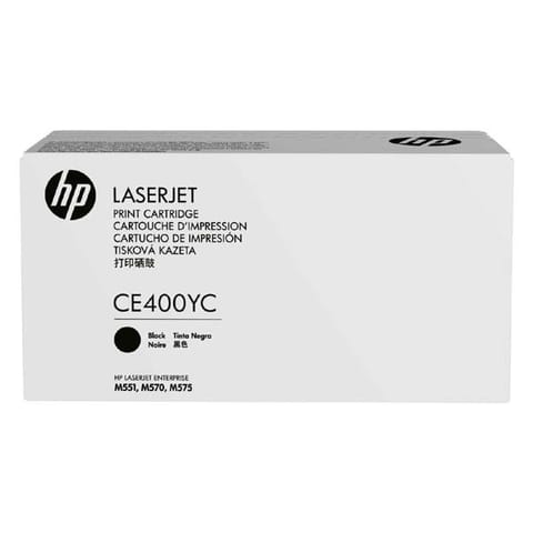 ⁨HP oryginalny toner CE400YC, black, 11400s, produkt kontraktowy⁩ w sklepie Wasserman.eu