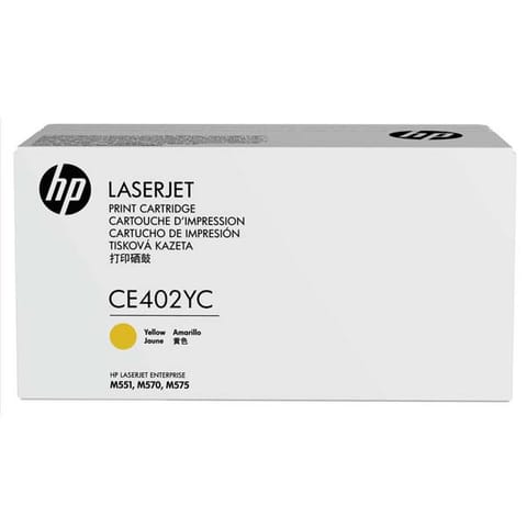 ⁨HP oryginalny toner CE402YC, yellow, 7800s, produkt kontraktowy⁩ w sklepie Wasserman.eu