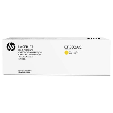 ⁨HP oryginalny toner CF302AC, HP 827A, yellow, 32000s, produkt kontraktowy⁩ w sklepie Wasserman.eu