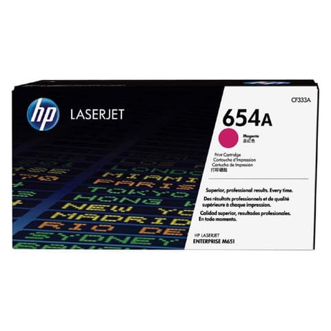 ⁨HP oryginalny toner CF333AC, HP 654A, magenta, 15000s⁩ w sklepie Wasserman.eu