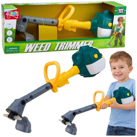 ⁨Podkaszarka Dla Dzieci Kosiarka Ogrodowa Dźwięki Światła Gumowe Ostrze⁩ w sklepie Wasserman.eu