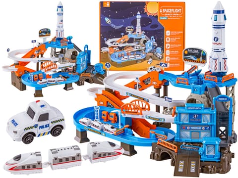 ⁨Zjazd Tor Samochodowy Parking Zjeżdżalnia Stacja Kosmiczna Rakieta⁩ w sklepie Wasserman.eu