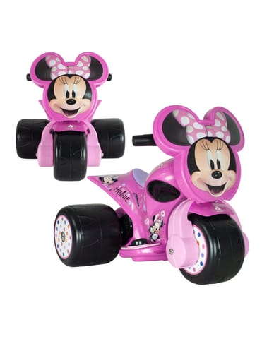 ⁨INJUSA Trzykołowiec Myszka Minnie Samurai 6V Jeździk dla Dzieci⁩ w sklepie Wasserman.eu