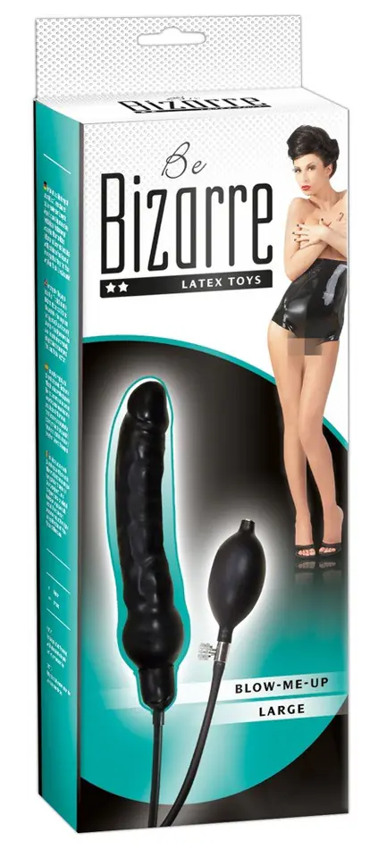 ⁨Dildo latex pumpable Blow me up 25 cm⁩ at Wasserman.eu