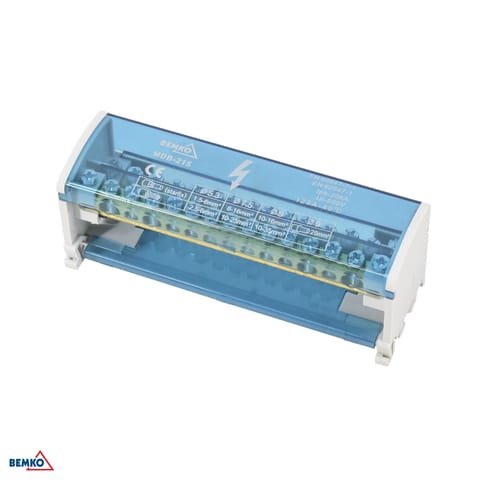 ⁨Blok rozdzielczy 44 ZACISKI 4x11 (7x5.3mm + 2x7.5mm + 2x9mm)⁩ w sklepie Wasserman.eu