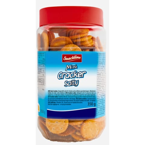 ⁨Snackline Mini Krakersy Solone 350 g⁩ w sklepie Wasserman.eu