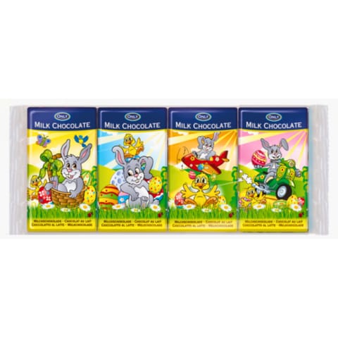 ⁨Only Wielkanocne Czekoladki Mleczne 4 x15 g⁩ w sklepie Wasserman.eu