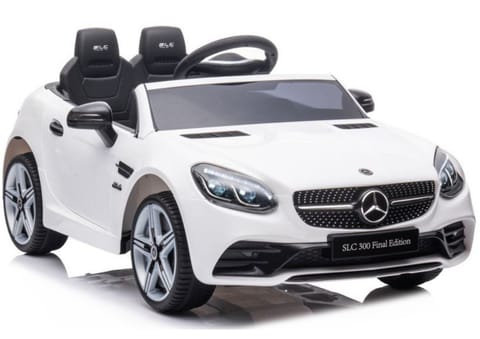 Battery-powered car Mercedes SLC 300 white at Wasserman.eu