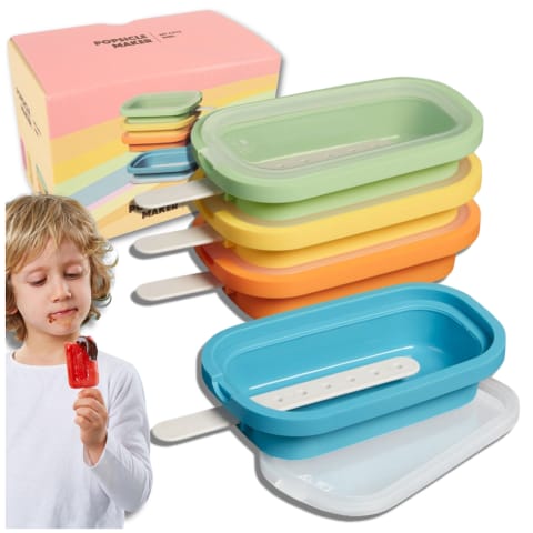 ⁨FOREMKI FORMA SILIKONOWA DO LODÓW NA PATYKU FORMY FOREMKA LODU DESERÓW LODY⁩ w sklepie Wasserman.eu