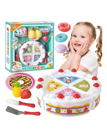 ⁨WOOPIE Tort Urodzinowy i Owoce do Krojenia ze Słodkościami⁩ w sklepie Wasserman.eu