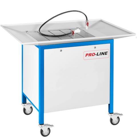 ⁨Myjka warsztatowa z obiegiem zamkniętym do części i narzędzi PRO-LINE 800 XL mobilna⁩ w sklepie Wasserman.eu