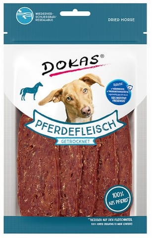 ⁨Dokas Pies Paski konina 60g⁩ w sklepie Wasserman.eu
