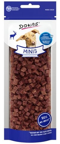 ⁨Dokas Pies Minis jeleń 60g⁩ w sklepie Wasserman.eu