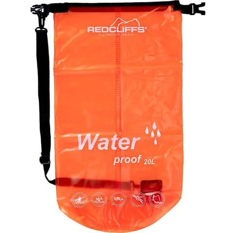 ⁨WOREK TURYSTYCZNY WODOSZCZELNY 20L POMARAŃCZOWY REDCLIFFS⁩ w sklepie Wasserman.eu