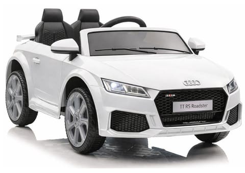 Battery-powered vehicle Audi TTRS white at Wasserman.eu