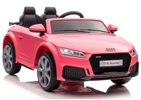 Audi TTRS battery powered vehicle pink at Wasserman.eu