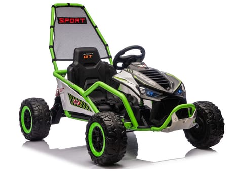 ⁨Pojazd Na Akumulator DM-107 24V7 Cichy Silnik Zielony⁩ w sklepie Wasserman.eu