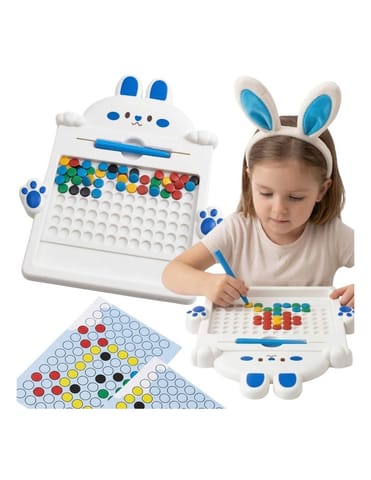 ⁨WOOPIE Tablica Magnetyczna dla Dzieci Montessori MagPad Królik⁩ w sklepie Wasserman.eu