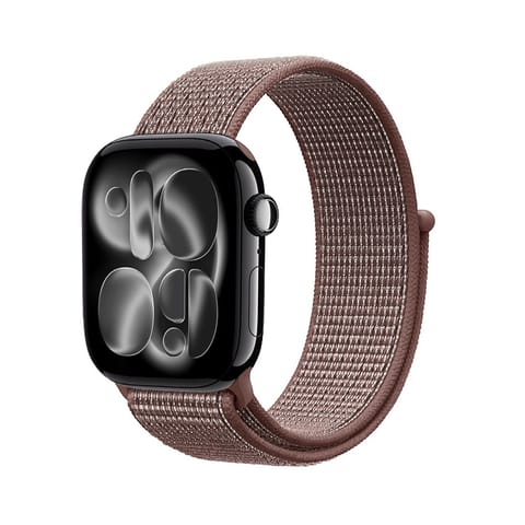 ⁨Crong Nylon - Pasek sportowy do Apple Watch 38/40/41/42 mm (Smokey Mauve)⁩ w sklepie Wasserman.eu
