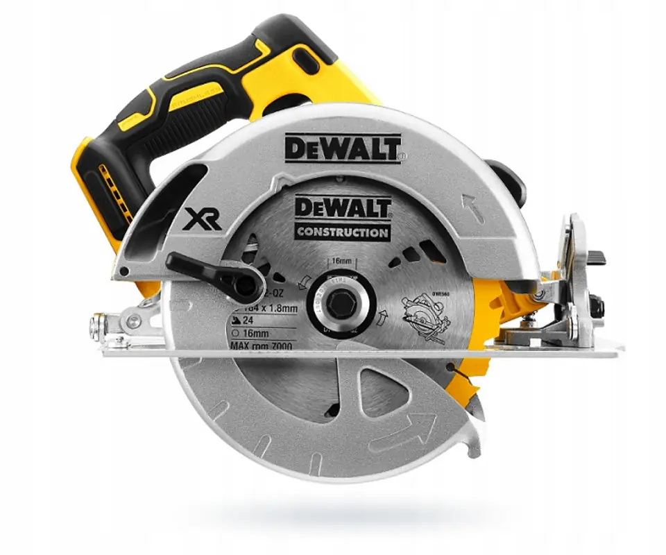 DEWALT DCS570NT-XJ Tragbare Kreissägemaschine 184 mm 18V T-STAK Schwarz, Gelb im Wasserman.eu
