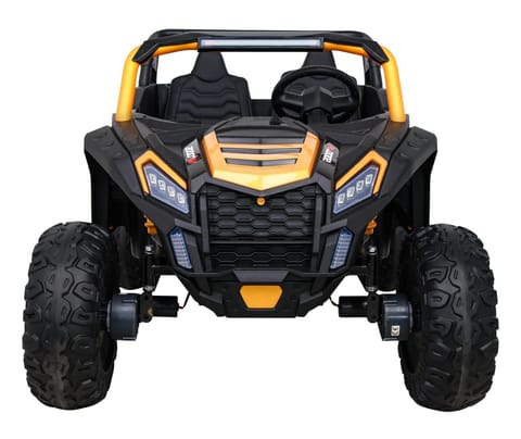 ⁨Buggy ATV Racing dla 2 dzieci Złoty + Napęd 4x4 + Pilot + Wolny Start + MP3 LED⁩ w sklepie Wasserman.eu