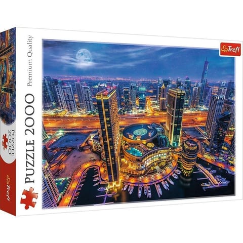 ⁨Puzzle 2000 Światła Dubaju TREFL⁩ w sklepie Wasserman.eu