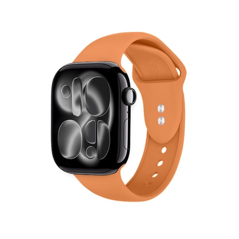⁨Crong Liquid - Apple Watch 38/40/41 mm Band (Orange)⁩ at Wasserman.eu