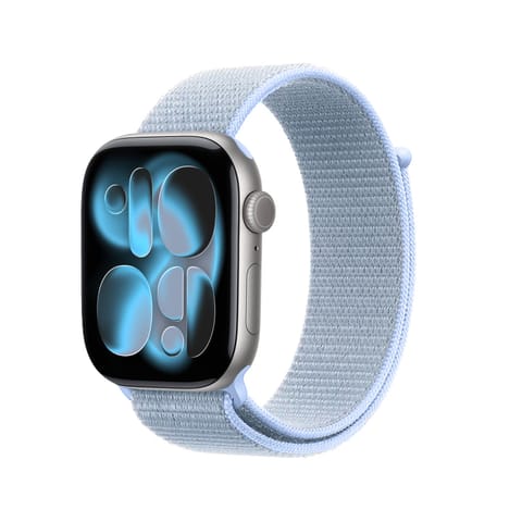 ⁨Crong Nylon - Pasek sportowy do Apple Watch 38/40/41/42 mm (Cool Blue)⁩ w sklepie Wasserman.eu