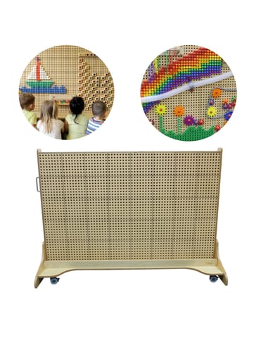 ⁨MASTERKIDZ  Wolnostojąca Tablica Naukowa Kreatywna STEM 166 x 125⁩ w sklepie Wasserman.eu