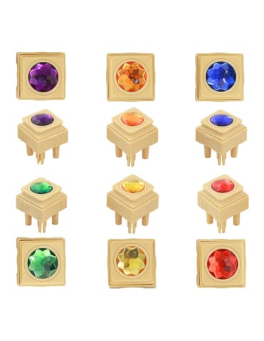 ⁨MASTERKIDZ Akrylowe Kolorowe Diamenciki Do Tablicy Naukowej STEM 72 Sztuki⁩ w sklepie Wasserman.eu