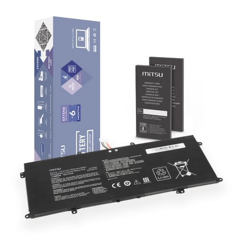 ⁨Bateria Mitsu do Asus Zenbook 13, 14 UX325EA, UX425EA (3200mAh)⁩ w sklepie Wasserman.eu