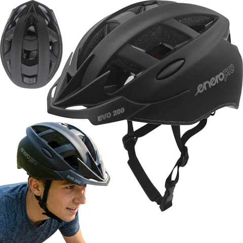 ⁨KASK ROWEROWY REGULOWANY ENERO PRO EVO 200 R.M (54-58CM)⁩ w sklepie Wasserman.eu