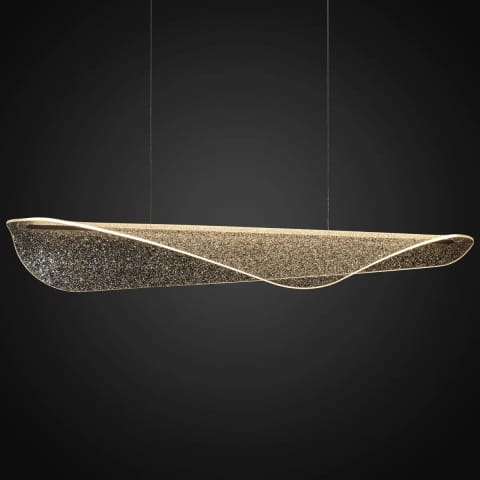 ⁨Lampa wisząca Noxa No.2 120 (Barwa światła delikatnie ciepła, Kolor transparentny, Możliwość ściemniania nie)⁩ w sklepie Wasserman.eu