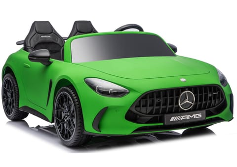 ⁨Auto Na Akumulator Mercedes GT63 AMG DKGT63 24V Cichy Silnik Matowy Zielony⁩ w sklepie Wasserman.eu