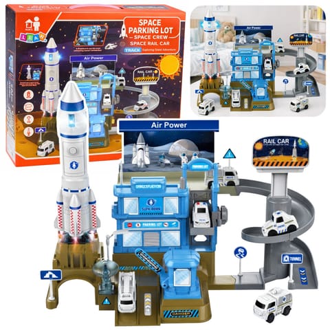 ⁨Kosmiczna Stacja Interaktywna Parking Rakieta Światła Dźwięki⁩ w sklepie Wasserman.eu