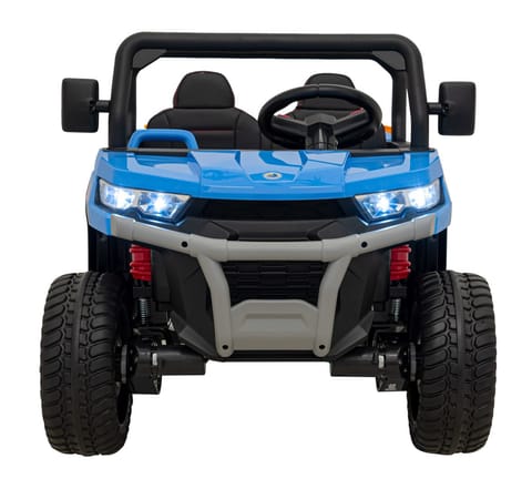 ⁨Auto Pick-Up Speed 900 dla dzieci Niebieski + Napęd 4x4 + Ruchomy kiper + Bagażnik + Pilot + Łopatka + Audio LED⁩ w sklepie Wasserman.eu