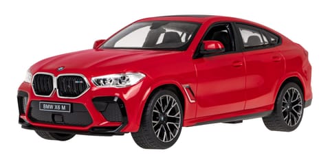 ⁨BMW X6 M czerwony RASTAR model 1:14 Zdalnie sterowane auto + Pilot 2,4 GHz⁩ w sklepie Wasserman.eu